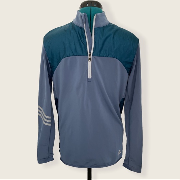 Adidas Climaheat Pull Over Jacket Hoodie, Small - Picture 1 of 9